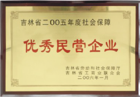 2005年优秀民营企业